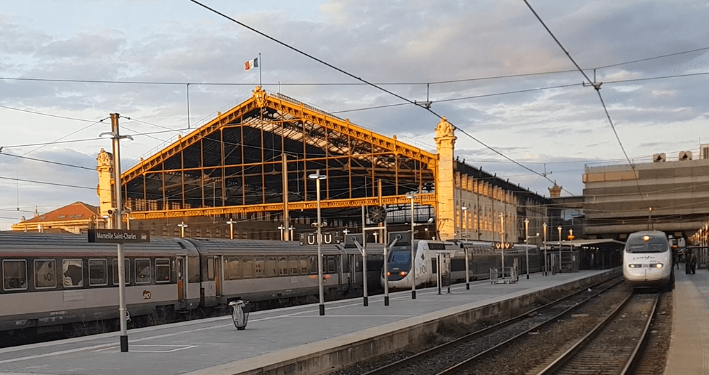 Bahnhof in St. Charles in Marseille