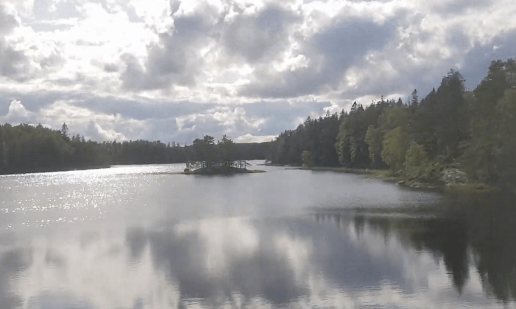 Von Göteborg nach Oslo: Aussicht aus dem Zugfenster