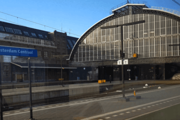 Hauptbahnhof in Amsterdam