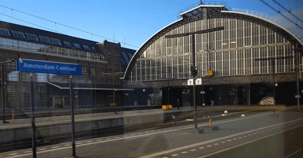 Hauptbahnhof in Amsterdam