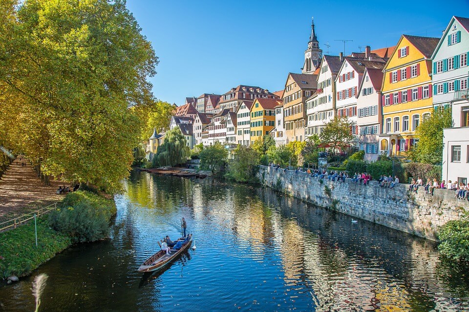 Länderticket Baden-Württemberg : Altstadt Tübingen 